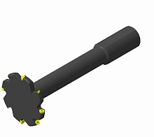 Фреза т-образная TFM100-11-40-W40-CC08-161107